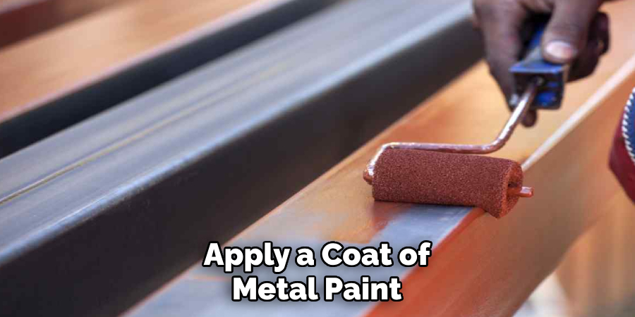Apply a Coat of Metal Paint