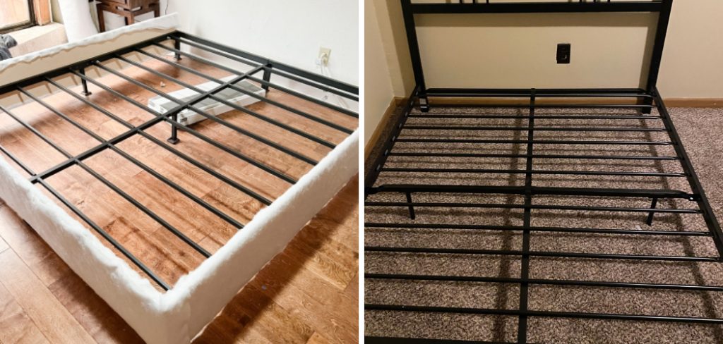 How to Cover Metal Bed Frame