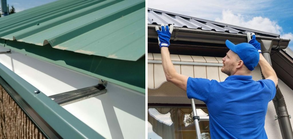 How to Install Gutters on a Metal Roof