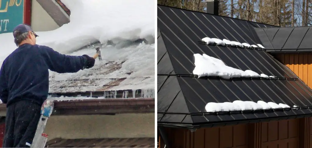 How to Prevent Ice Buildup on Metal Roof