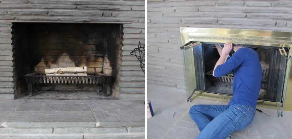 How to Remove Fireplace Metal Frame