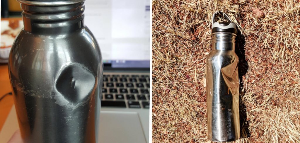 How to Undent a Metal Water Bottle