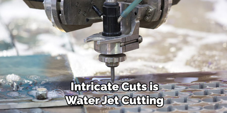 Intricate Cuts is 
Water Jet Cutting