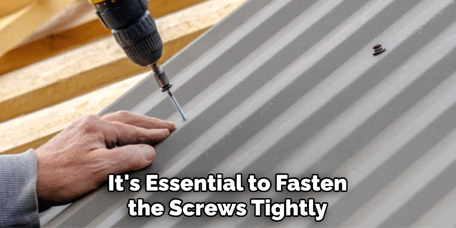 It's Essential to Fasten the Screws Tightly