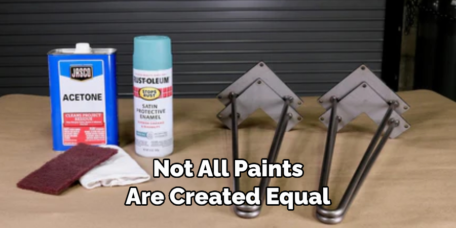 Not All Paints 
Are Created Equal