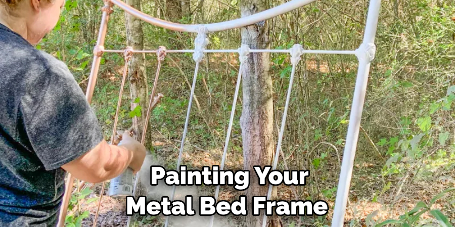 Painting Your Metal Bed Frame 