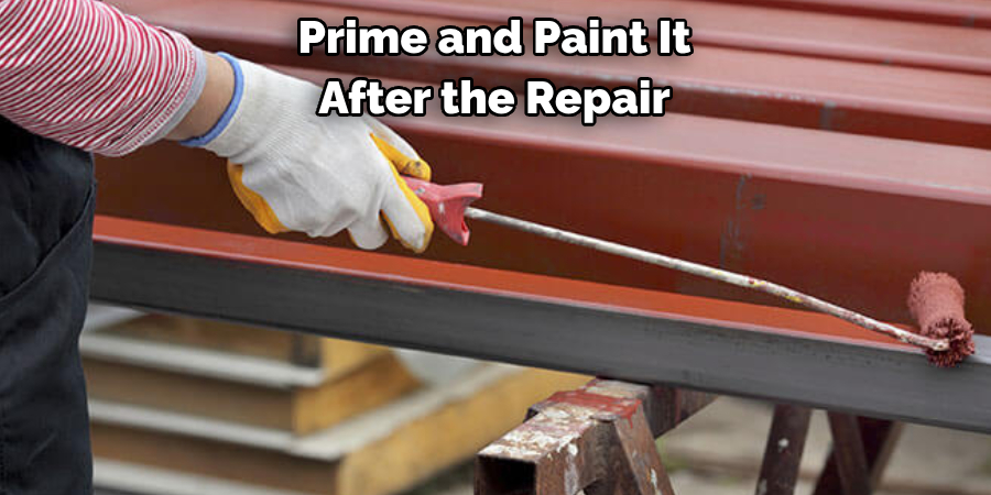 Prime and Paint It After the Repair