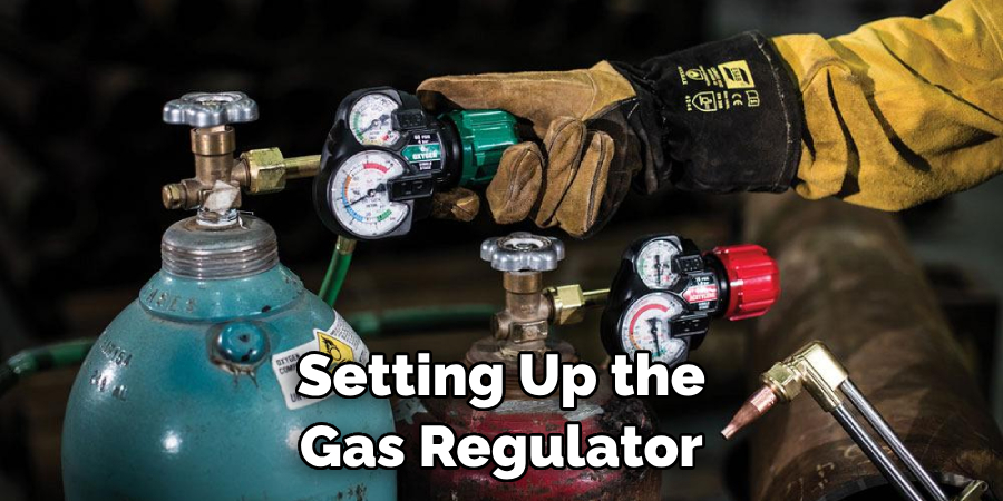 Setting Up the Gas Regulator