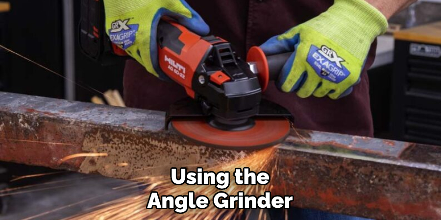 Using the Angle Grinder