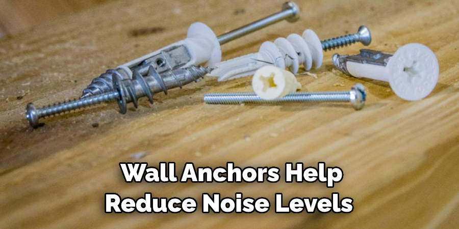 Wall Anchors Help Reduce Noise Levels 
