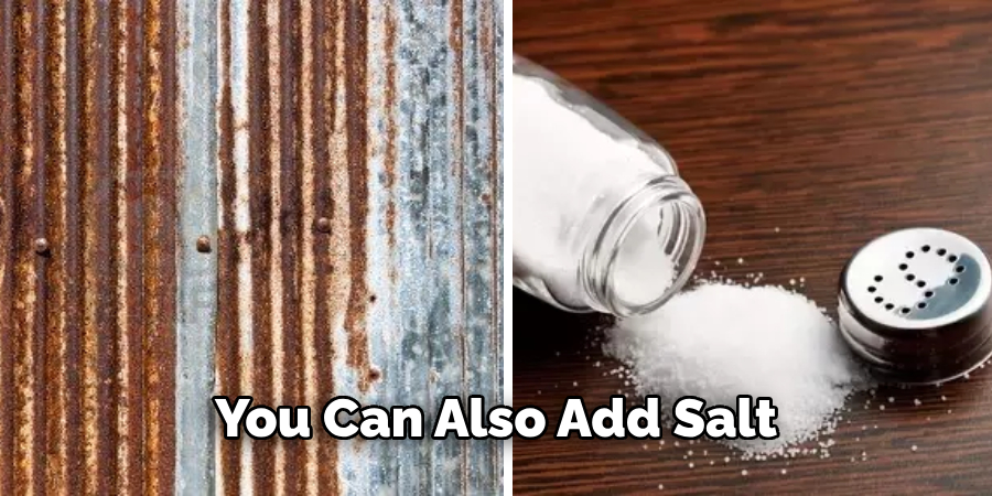You Can Also Add Salt
