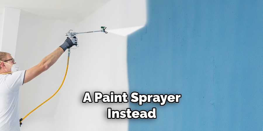 A Paint Sprayer Instead