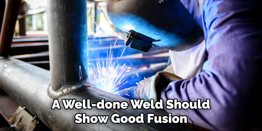 A Well-done Weld Should Show Good Fusion