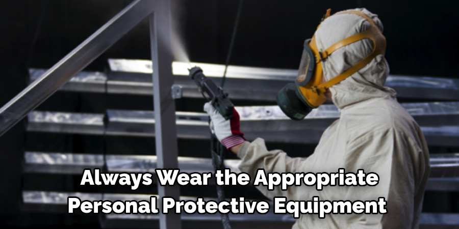 Always Wear the Appropriate 
Personal Protective Equipment  