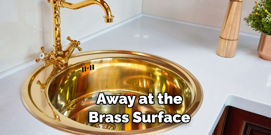 Away at the Brass Surface