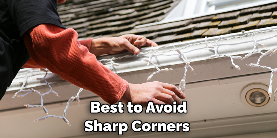 Best to Avoid
Sharp Corners 