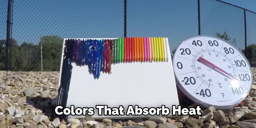 Colors That Absorb Heat