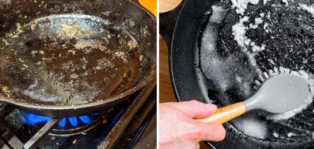 How to Clean Sticky Cast Iron Skillet