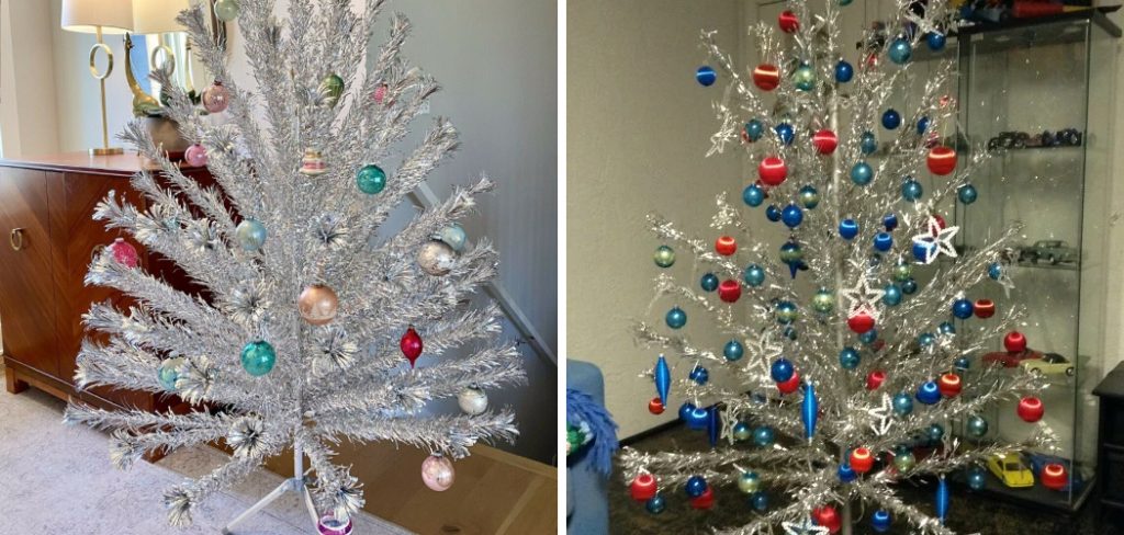 How to Decorate an Aluminum Christmas Tree