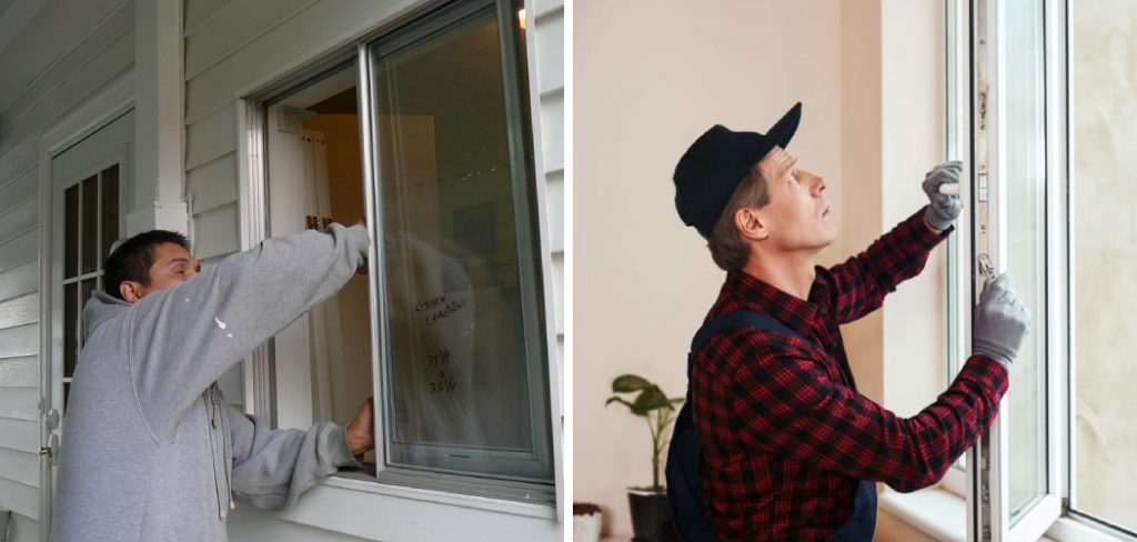 How to Replace a Aluminum Window