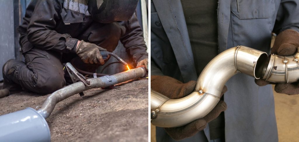 How to Weld Exhaust Pipe With Stick