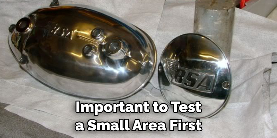 Important to Test a Small Area First