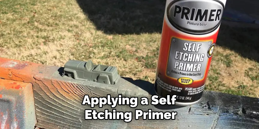 Applying a Self Etching Primer