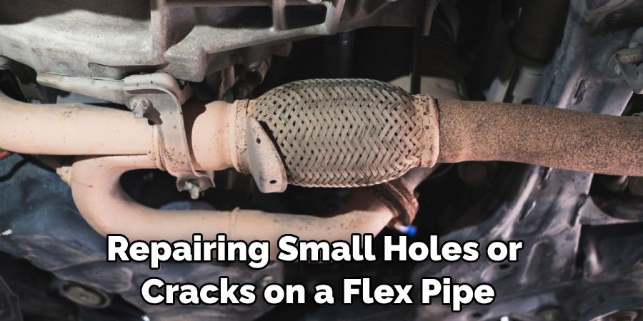 Repairing Small Holes or Cracks on a Flex Pipe