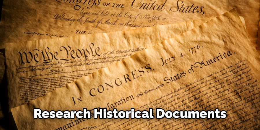 Research Historical Documents