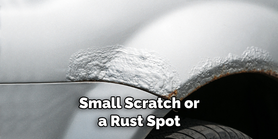 Small Scratch or a Rust Spot