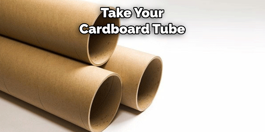 Take Your 
Cardboard Tube