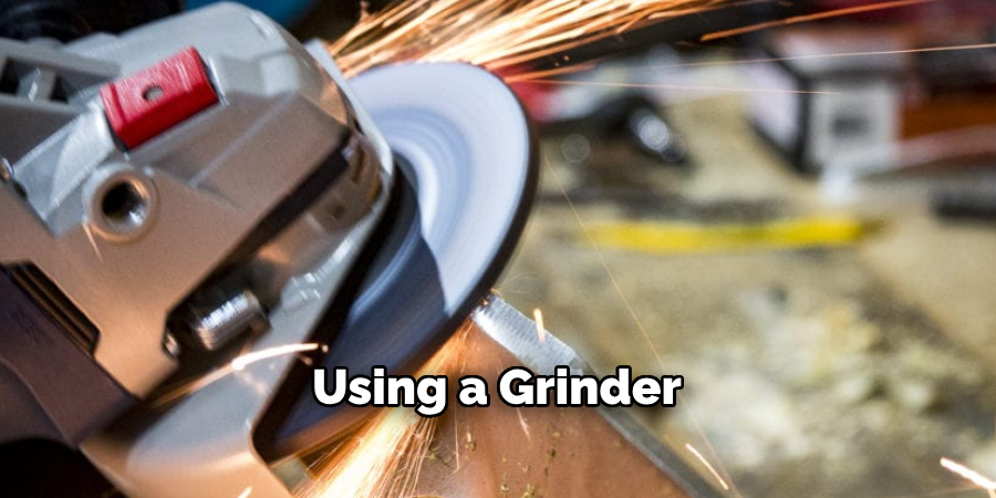 Using a Grinder