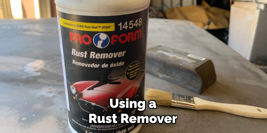 Using a Rust Remover