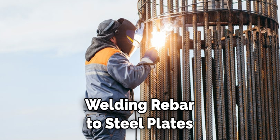 Welding Rebar to Steel Plates 