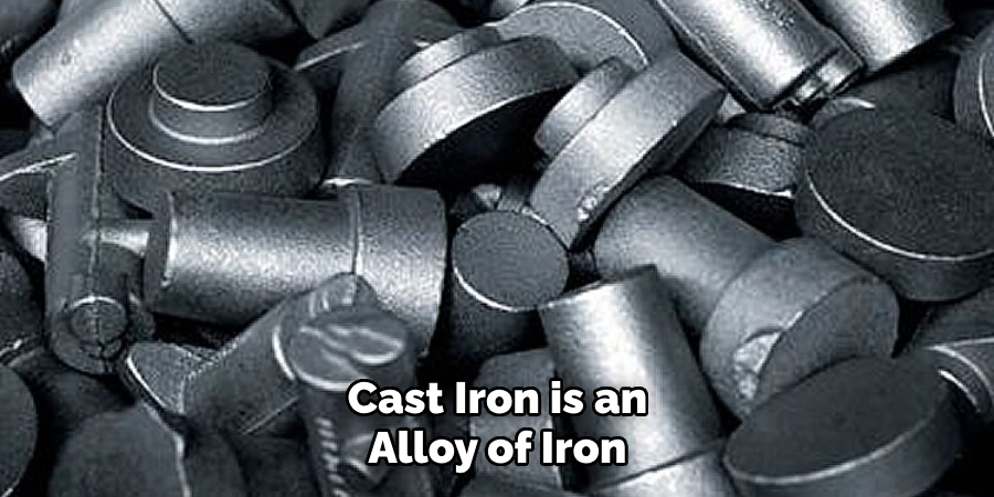 Cast Iron is an Alloy of Iron