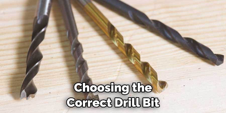 Choosing the Correct Drill Bit