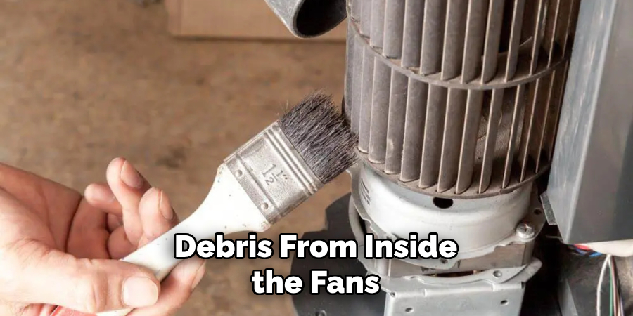 Debris From Inside the Fans