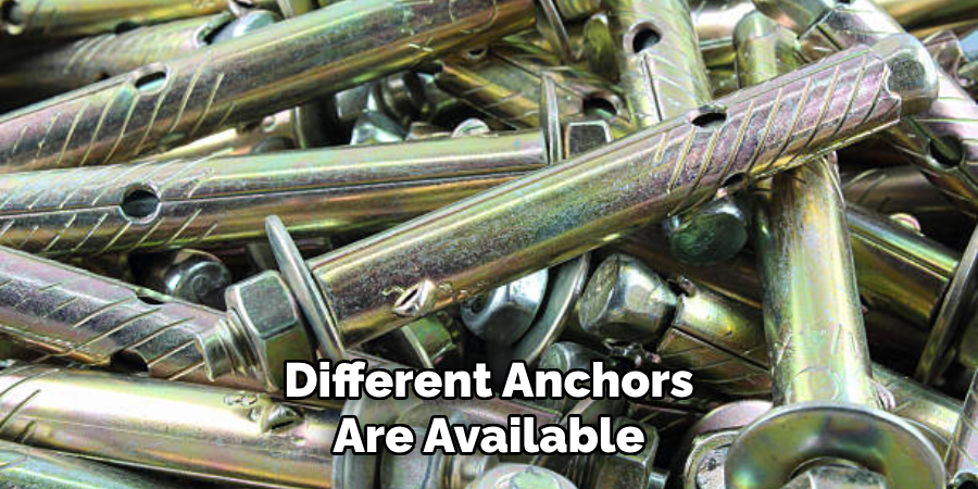 Different Anchors Are Available