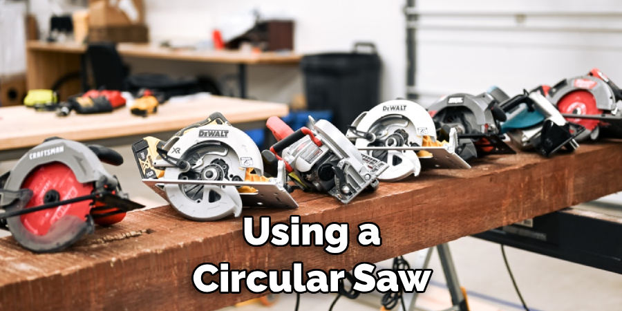 Using a Circular Saw 