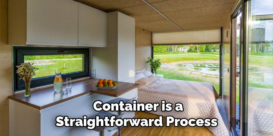 container is a straightforward process