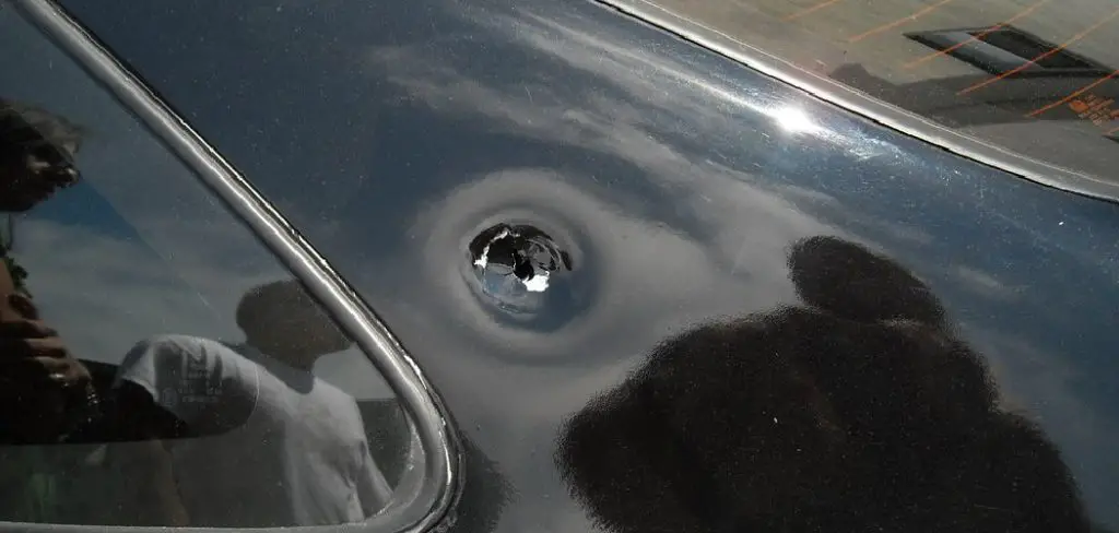 How to Fix Bullet Hole in Car