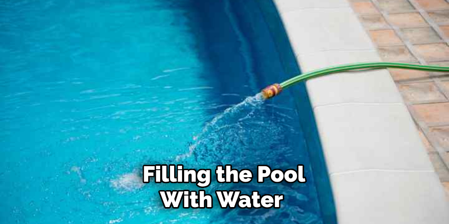 Filling the Pool With Water