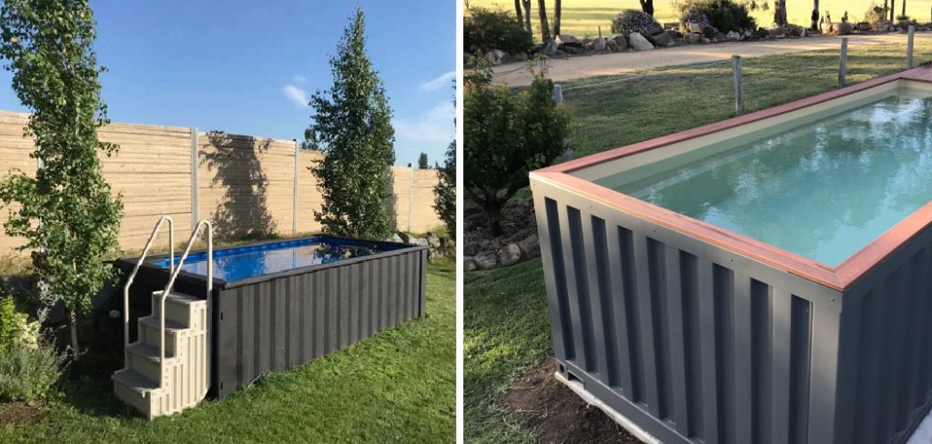 How to Build Shipping Container Pool