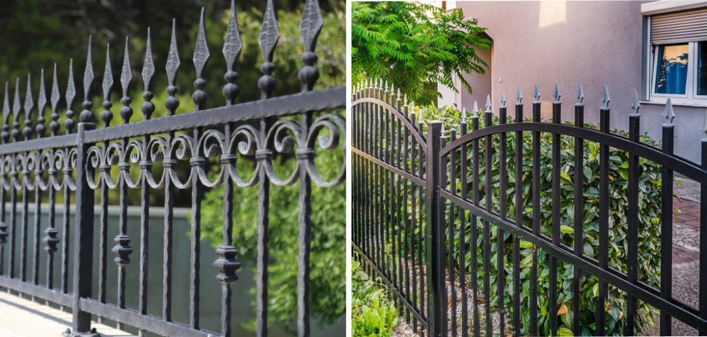 How to Install a Wrought Iron Fence