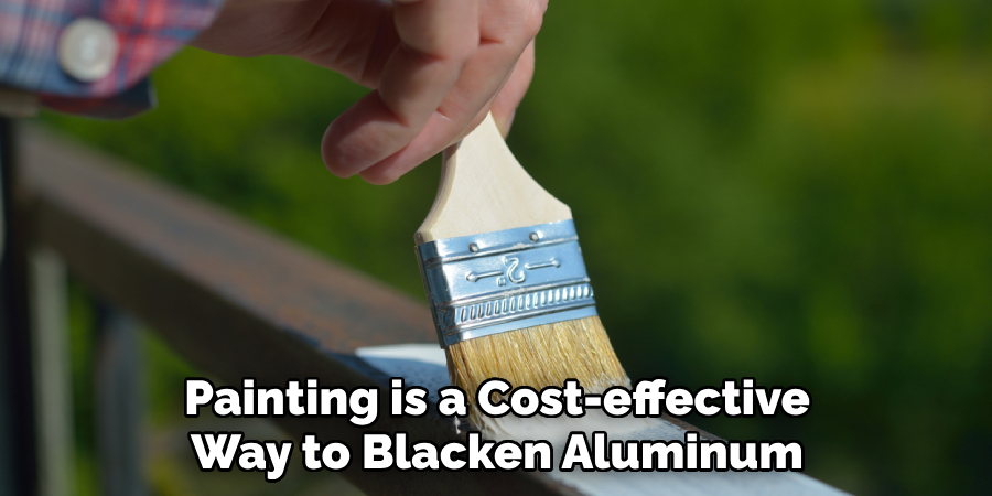 Painting is a Cost-effective Way to Blacken Aluminum