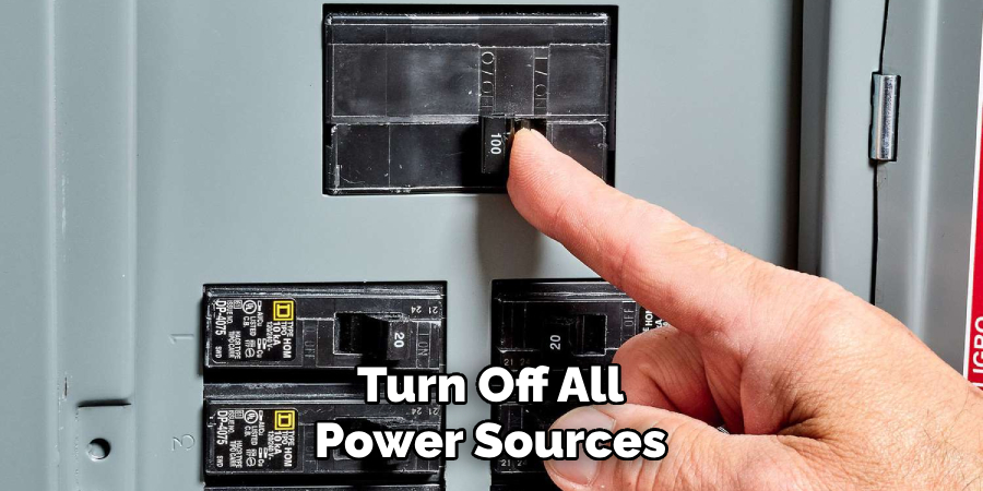 Turn Off All Power Sources