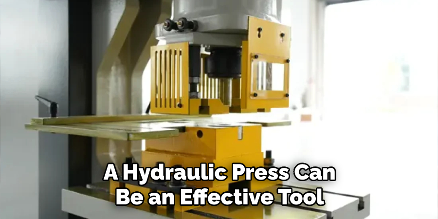 A Hydraulic Press Can Be an Effective Tool