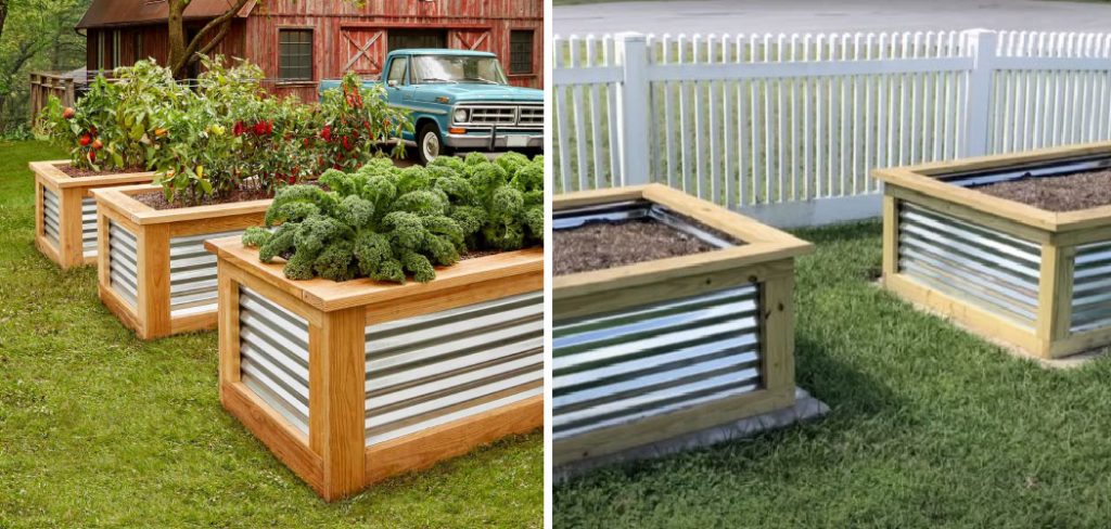 How to Build Corrugated Metal Raised Garden Beds