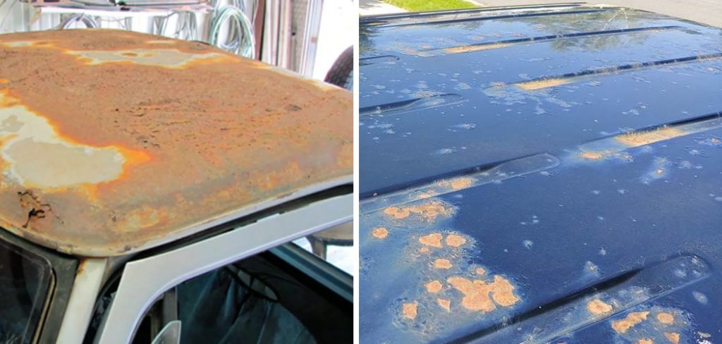 How to Fix a Rusted Car Roof