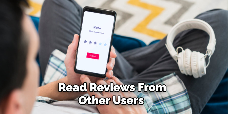 Read Reviews From Other Users 